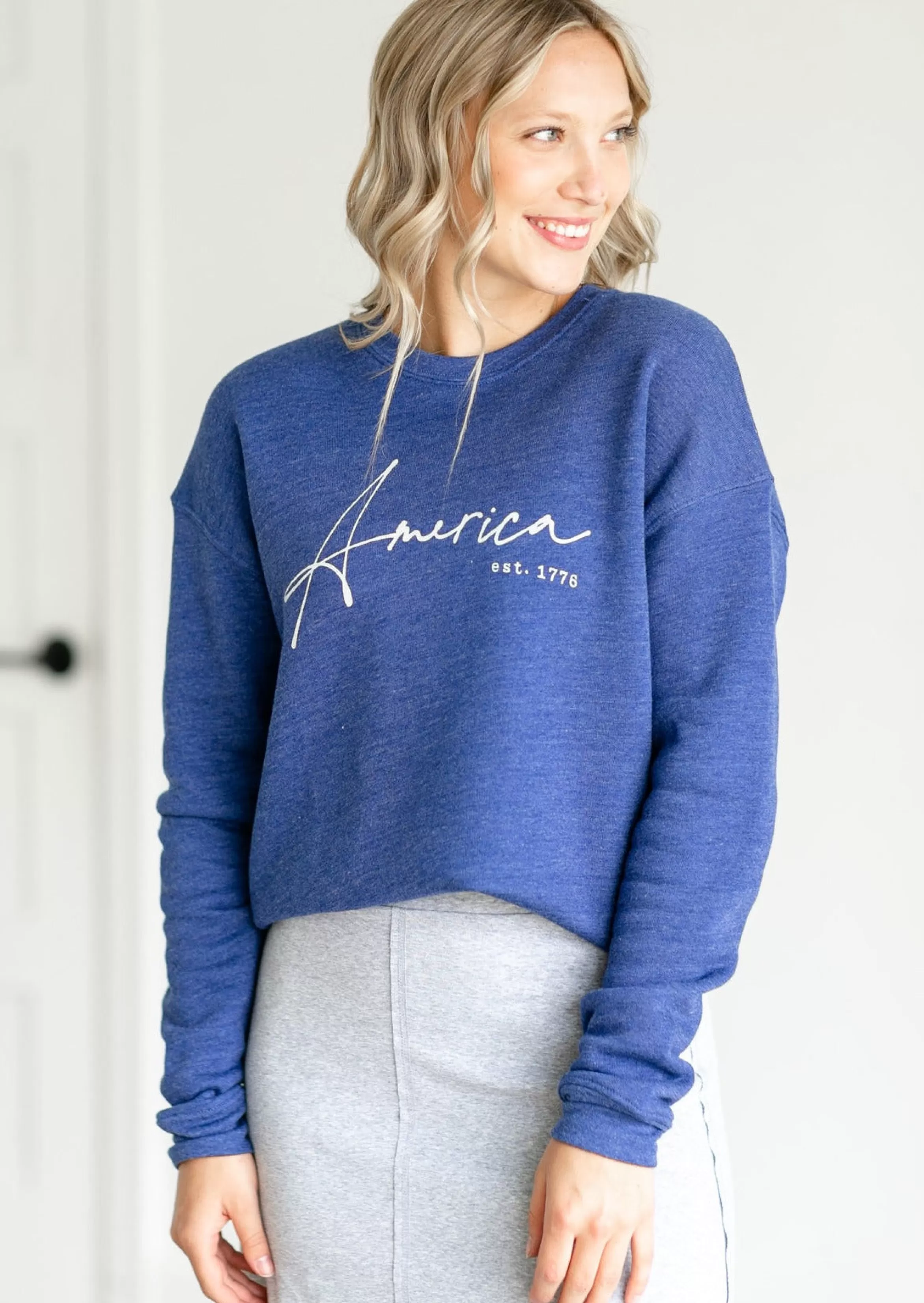 Oat Collective America 1776 Graphic Sweatshirt Clearance