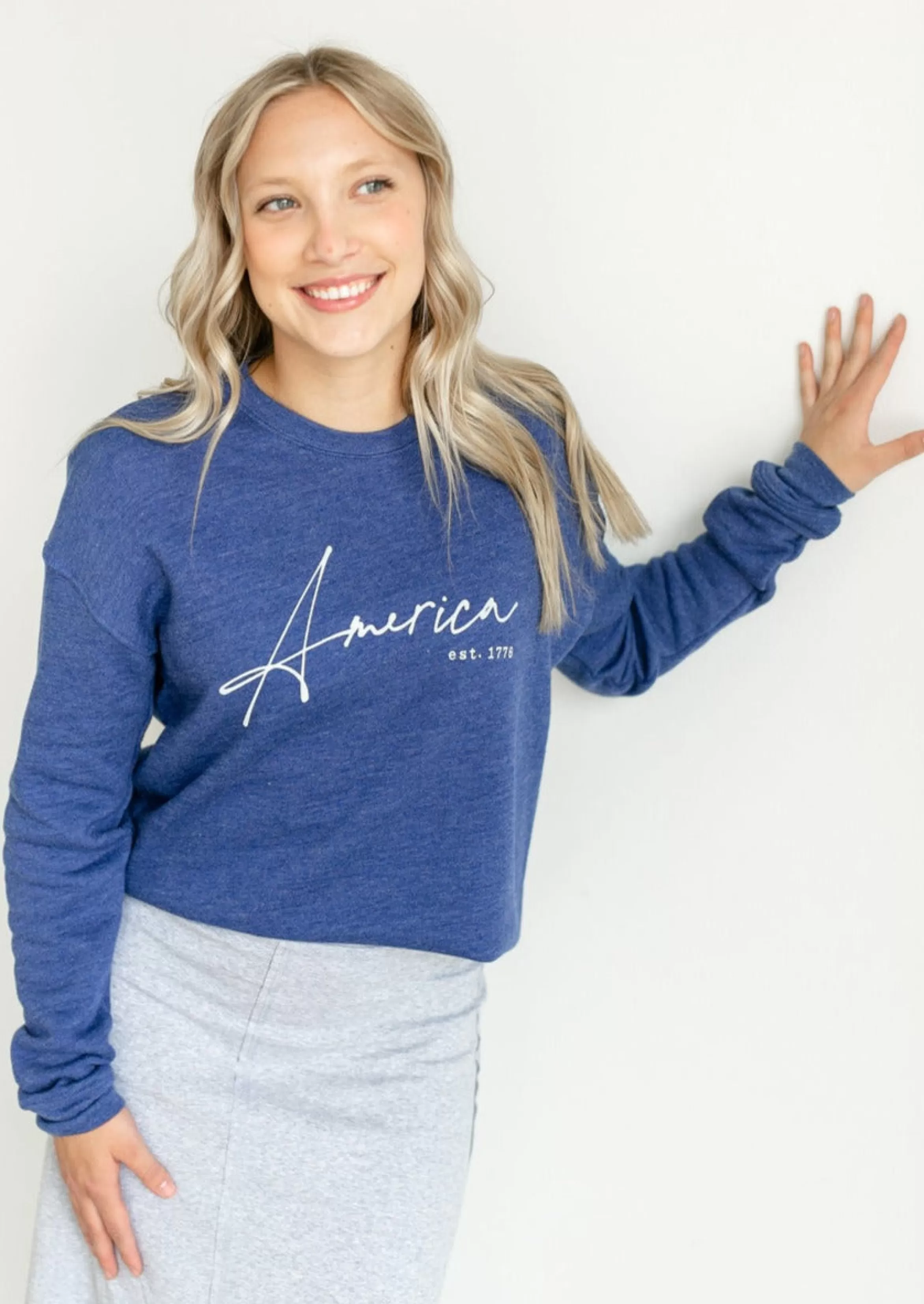 Oat Collective America 1776 Graphic Sweatshirt Clearance