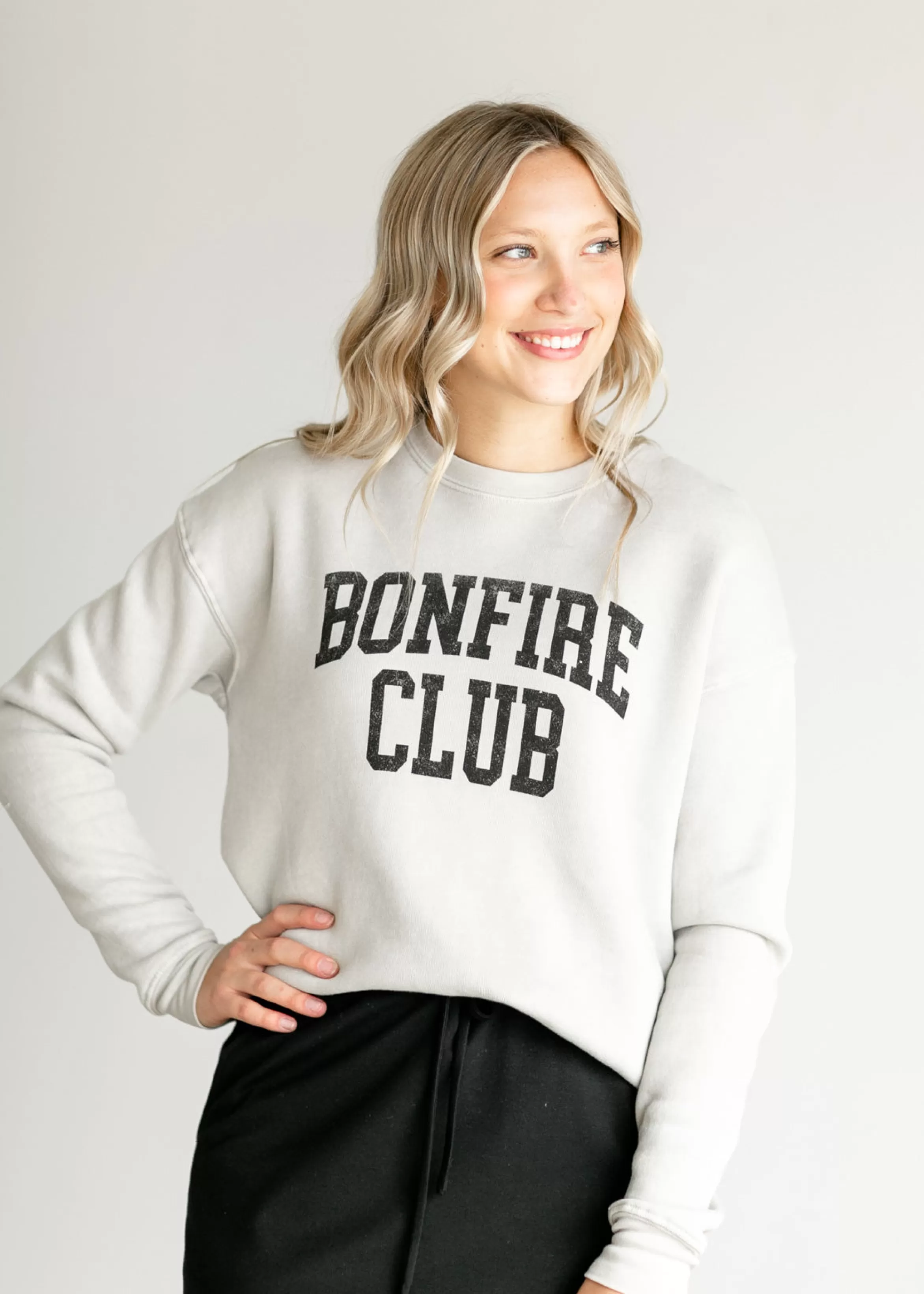 Oat Collective Bonfire Club Crewneck Sweatshirt Store