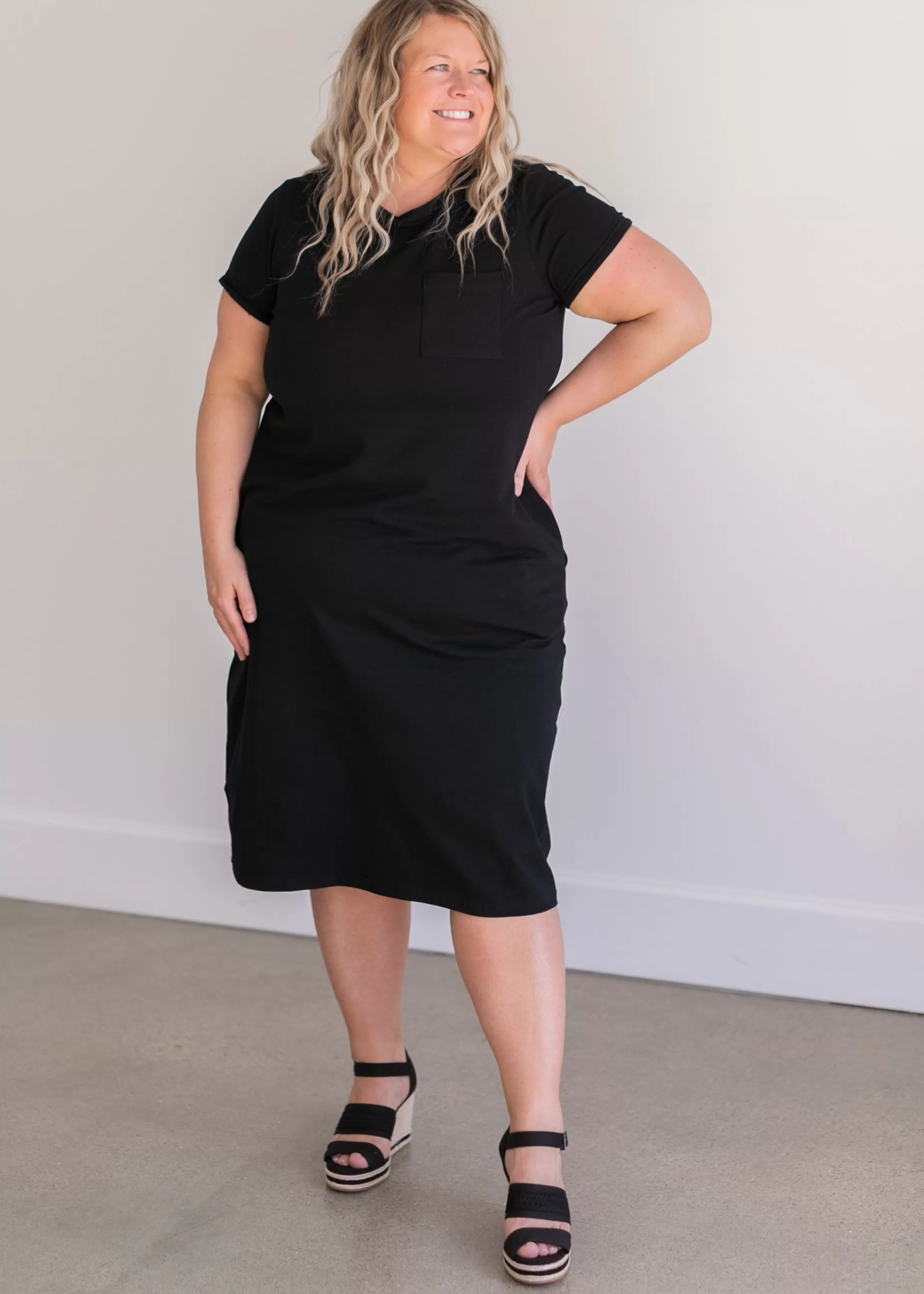 * Finley Ribbed Midi Dress Outlet