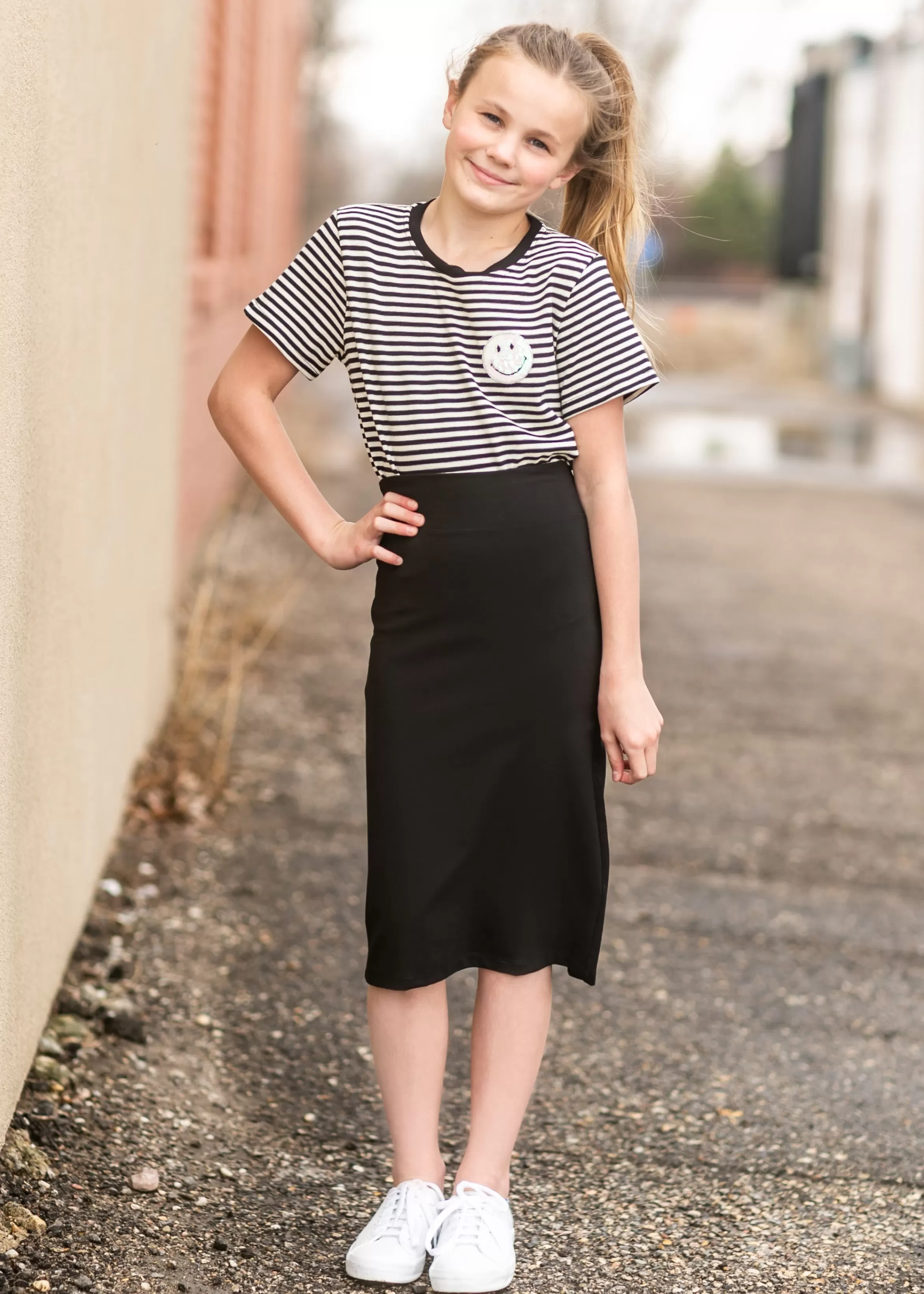 * Girls Quinn Midi Skirt Sale