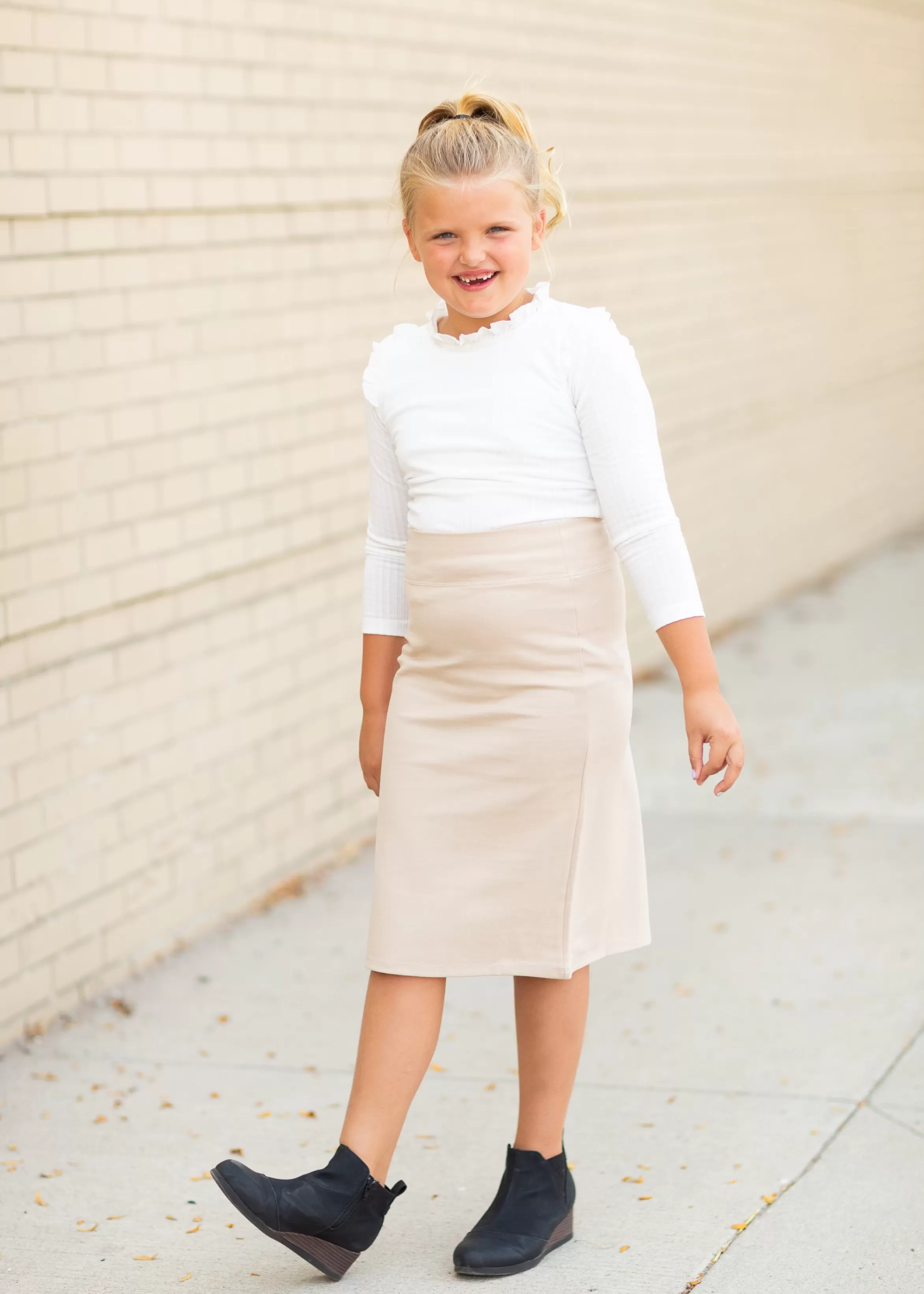 * Girls Quinn Midi Skirt Sale