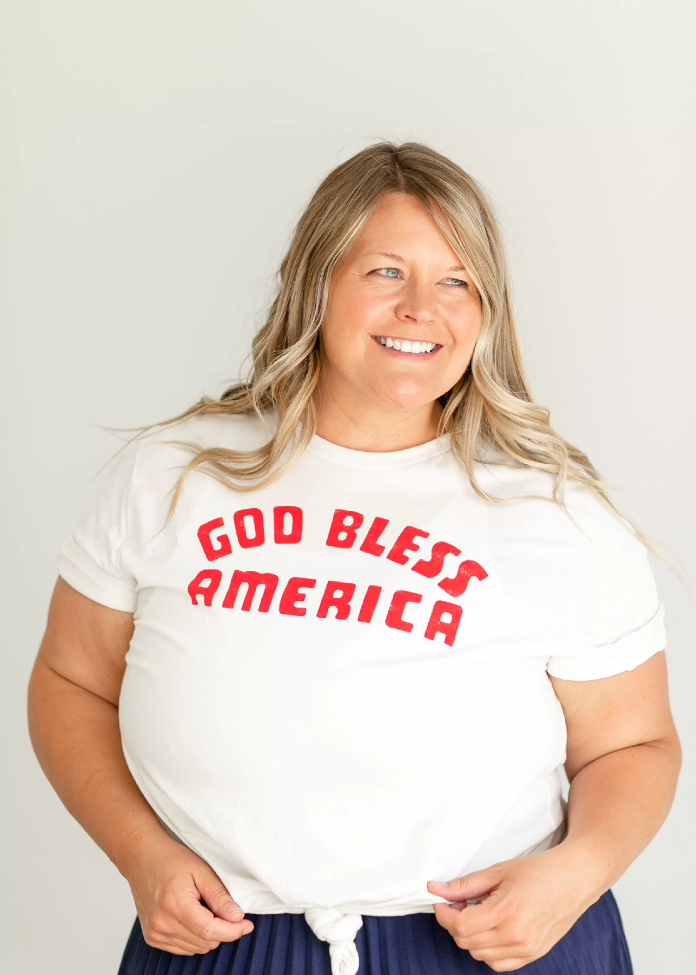 Oat Collective God Bless America Graphic T-Shirt Fashion