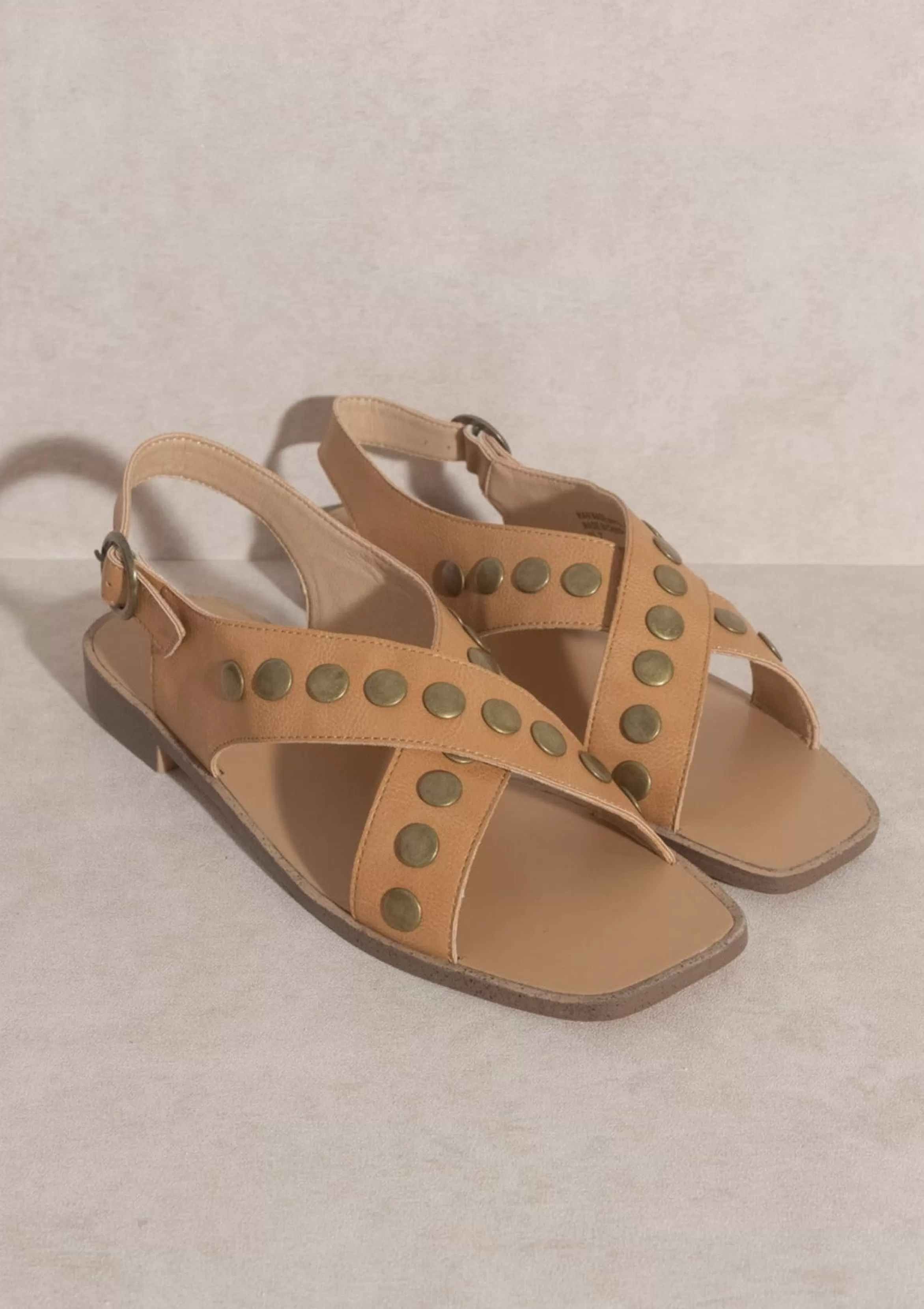 Oasis Society The Kylie Two Strap Square Toe Sandals Store