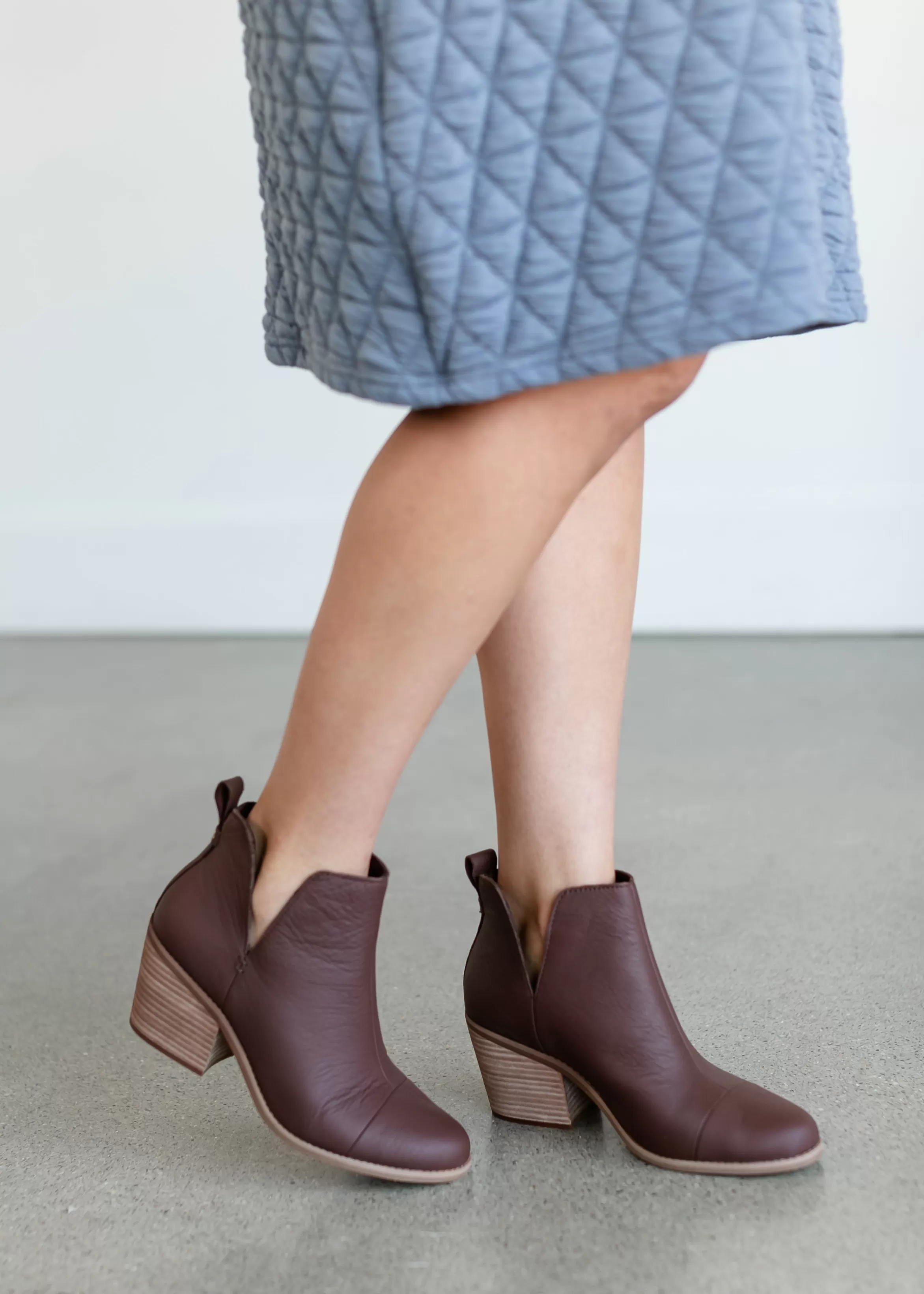 TOMS® Everly Leather Cutout Bootie Online