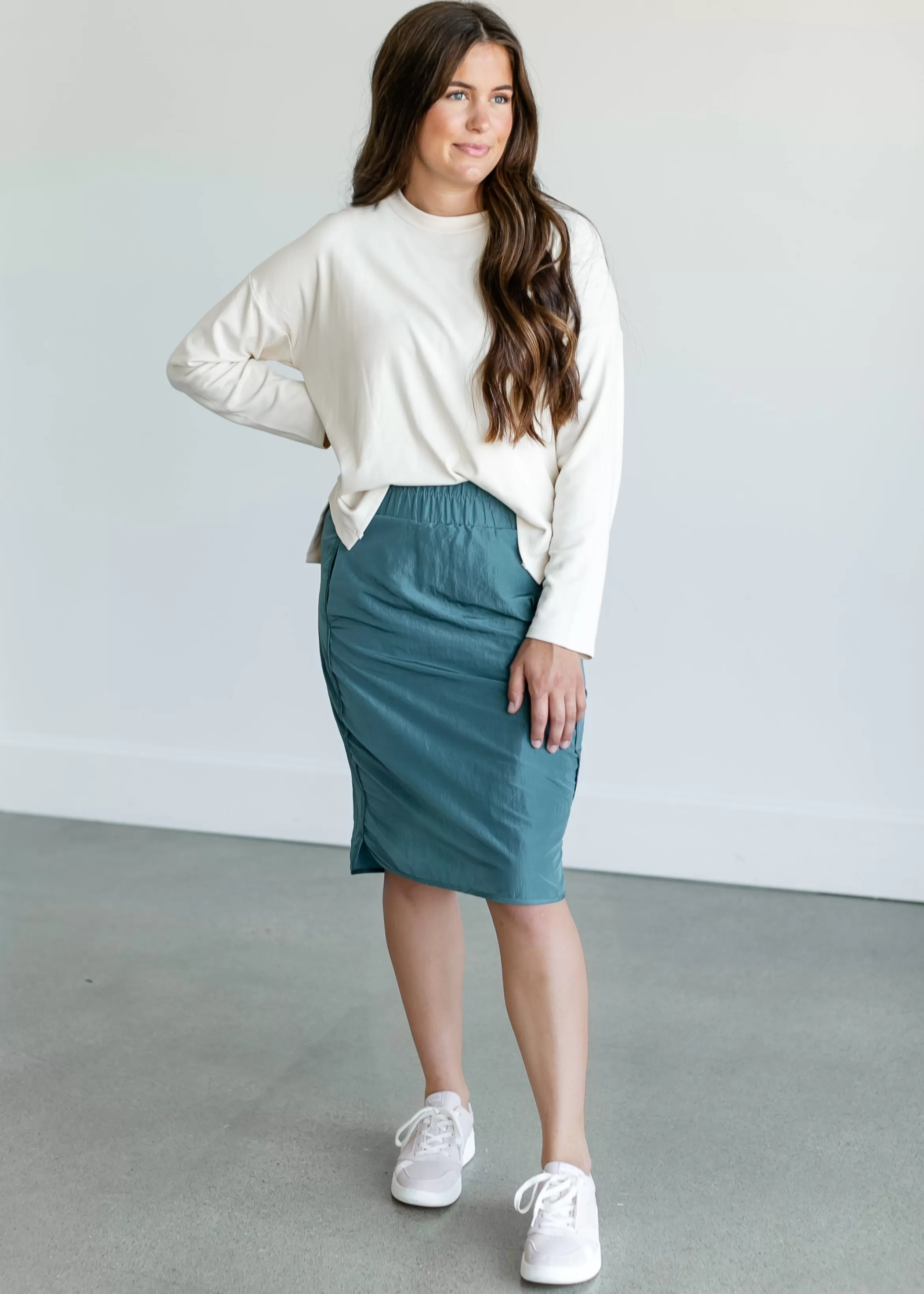 * Windy Breaker Midi Skirt Shop